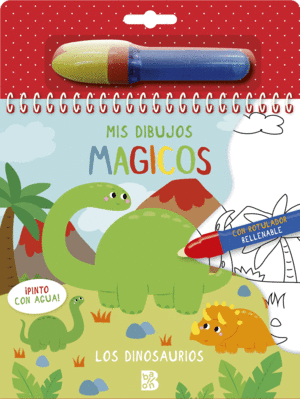 PINTO CON AGUA LOS DINOSAURIOS. BALLON. Libro en papel. 9789403228952  niudelletres