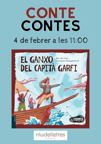 CUENTA CUENTOS - EL GANXO DEL CAPITÀ GARFI 